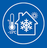Refrigeración y calefacción a baja temperatura exterior Este equipo está preparado para trabajar en condiciones exigentes. En refrigeración, puede funcionar con temperaturas exteriores de hasta -20 ºC a 43 ºC, y en calefacción ofrece funcionamiento desde -20 ºC a 24 ºC, según los límites técnicos indicados. Gracias a su compresor rotativo y a su sistema optimizado, proporciona un rendimiento fiable tanto en verano como en invierno.